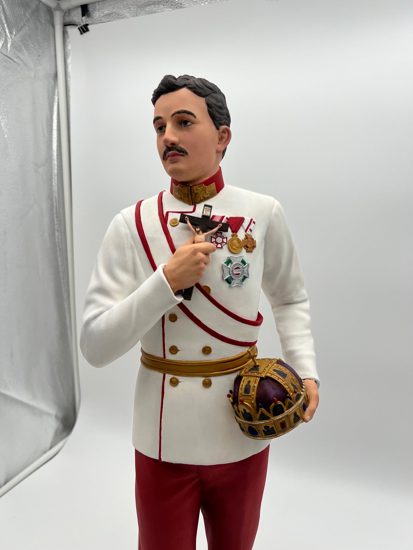 Blessed Karl of Austria Statue